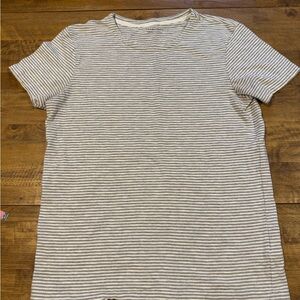 Striped Gray Men's Medium  Shirt from All Saints